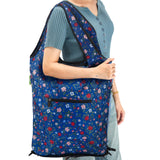 Eco Chic Retail Ltd Eco Chic Collapsible Shopping Trolley with Detachable Tote Bag - Floral