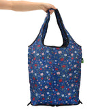 Eco Chic Retail Ltd Eco Chic Collapsible Shopping Trolley with Detachable Tote Bag - Floral