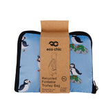 Eco Chic Retail Ltd Eco Chic Collapsible Shopping Trolley with Detachable Tote Bag - Multi Puffin