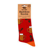Eco Chic Eco Chic Eco-Friendly Bamboo Christmas Socks Beer