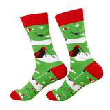 Eco Chic Eco Chic Eco-Friendly Bamboo Christmas Socks Golf