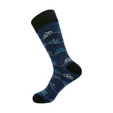 Eco Chic Navy Eco Chic Eco-Friendly Bamboo Socks Bikes