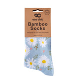 Eco Chic Eco Chic Eco-Friendly Bamboo Socks Daisy