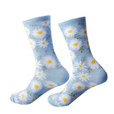 Eco Chic Eco Chic Eco-Friendly Bamboo Socks Daisy