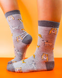 Eco Chic Eco Chic Eco-Friendly Bamboo Socks Dogs