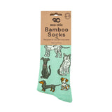 Eco Chic Blue Eco Chic Eco-Friendly Bamboo Socks Dogs