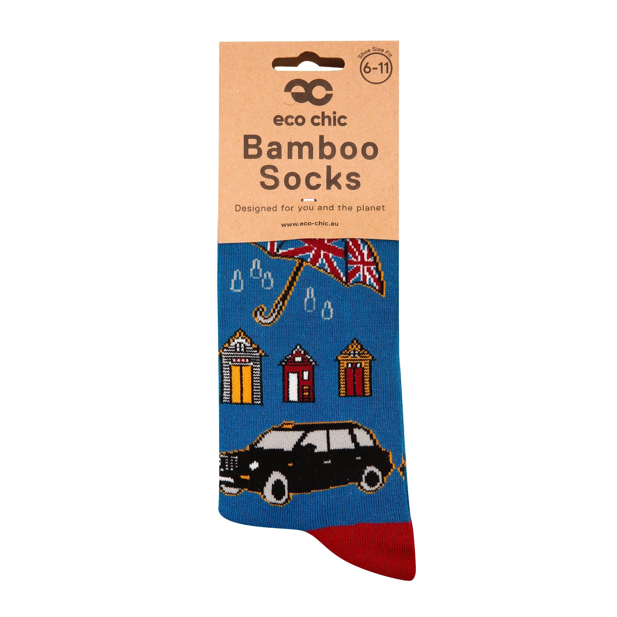 Eco Chic Eco Chic Eco-Friendly Bamboo Socks Great Britain