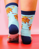Eco Chic Eco Chic Eco-Friendly Bamboo Socks Highland Cow