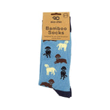 Eco Chic Eco Chic Eco-Friendly Bamboo Socks Labradors