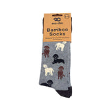 Eco Chic Eco Chic Eco-Friendly Bamboo Socks Labradors