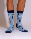Eco Chic Eco Chic Eco-Friendly Bamboo Socks Labradors