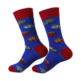 Eco Chic Blue Eco Chic Eco-Friendly Bamboo Socks Minicar