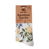 Eco Chic Eco Chic Eco-Friendly Bamboo Socks Mixed Flowers