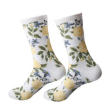 Eco Chic Eco Chic Eco-Friendly Bamboo Socks Mixed Flowers