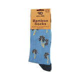 Eco Chic Eco Chic Eco-Friendly Bamboo Socks Palm Tree