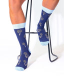 Eco Chic Eco Chic Eco-Friendly Bamboo Socks Palm Tree