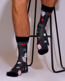 Eco Chic Eco Chic Eco-Friendly Bamboo Socks Poker and Dice