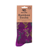 Eco Chic Purple Eco Chic Eco-Friendly Bamboo Socks Thistle