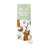 Eco Chic Eco Chic Eco-Friendly Bamboo Socks Whimsy Cats
