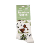 Eco Chic Eco Chic Eco-Friendly Bamboo Socks Whimsy Ducks