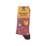 Eco Chic Eco Chic Eco-Friendly Bamboo Socks Woodland