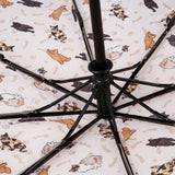 Eco Chic Eco Chic Folding Automatic Umbrella Beloved Cats