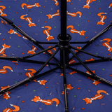 Eco Chic Eco Chic Folding Automatic Umbrella Foxes