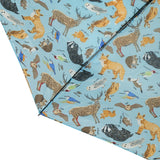 Eco Chic Eco Chic Folding Automatic Umbrella Woodland