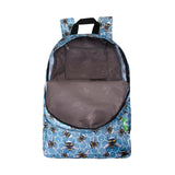Eco Chic Eco Chic Lightweight Foldable Backpack Bumble Bees