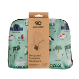 Eco Chic Eco Chic Lightweight Foldable Backpack Devon