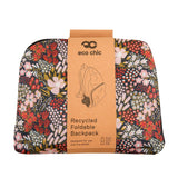 Eco Chic Eco Chic Lightweight Foldable Backpack Mixed Flowers