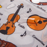 Eco Chic Eco Chic Lightweight Foldable Backpack Music