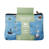 Eco Chic Eco Chic Lightweight Foldable Backpack Whimsy Ducks