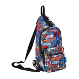 Eco Chic Navy Eco Chic Lightweight Foldable Crossbody Bag Great Britain