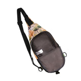 Eco Chic Eco Chic Lightweight Foldable Crossbody Bag Rhythm of Trees
