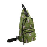 Eco Chic Eco Chic Lightweight Foldable Crossbody Bag Tawny Owl