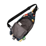 Eco Chic Eco Chic Lightweight Foldable Crossbody Bag Toadstool