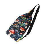 Eco Chic Eco Chic Lightweight Foldable Crossbody Bag Toadstool