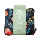 Eco Chic Eco Chic Lightweight Foldable Crossbody Bag Toadstool