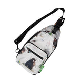 Eco Chic Eco Chic Lightweight Foldable Crossbody Bag Whimsy Buffalo