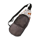 Eco Chic Eco Chic Lightweight Foldable Crossbody Bag Wild Horses