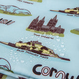 Eco Chic Eco Chic Lightweight Foldable Lunch Bag Cornwall