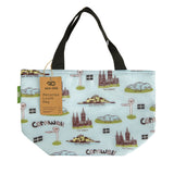 Eco Chic Eco Chic Lightweight Foldable Lunch Bag Cornwall