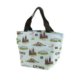 Eco Chic Eco Chic Lightweight Foldable Lunch Bag Cornwall