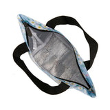 Eco Chic Eco Chic Lightweight Foldable Lunch Bag Daisy Hearts