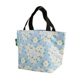 Eco Chic Eco Chic Lightweight Foldable Lunch Bag Daisy Hearts