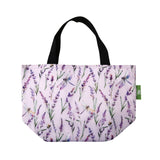 Eco Chic Eco Chic Lightweight Foldable Lunch Bag Lavender with Dragonfly