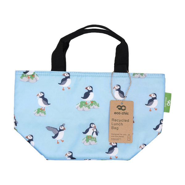 eco chic mini backpack puffin feminine patterns Lily Bloom is famous for Personalized Puffin Bag Charm: Back