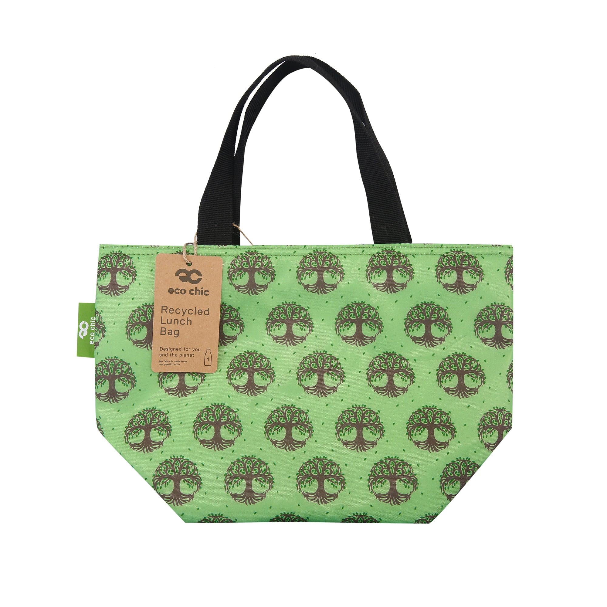 Eco Chic Eco Chic Lightweight Foldable Lunch Bag New Tree of Life