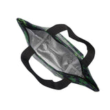 Eco Chic Eco Chic Lightweight Foldable Lunch Bag Shamrock